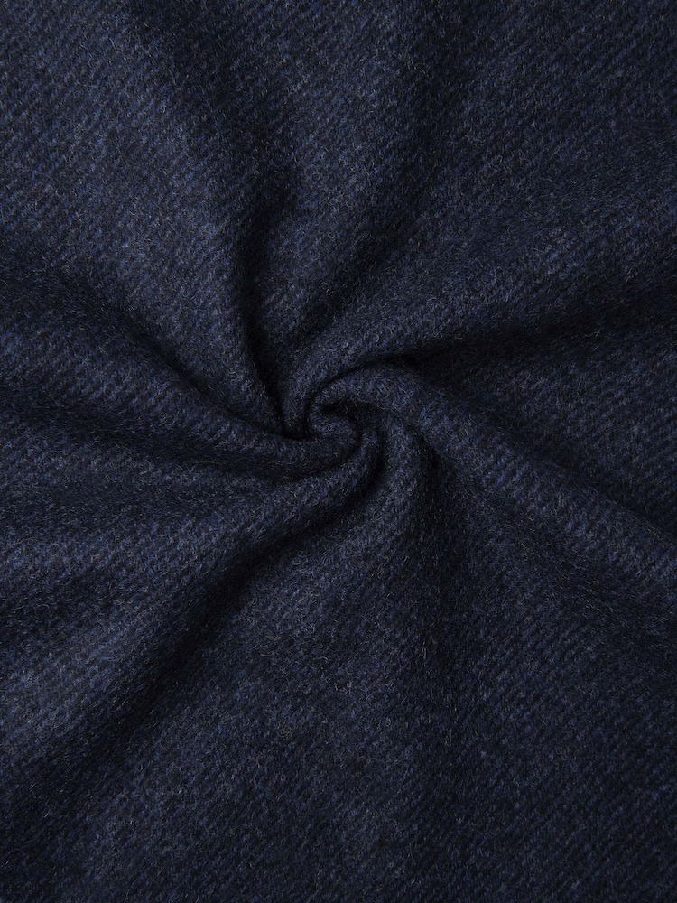 Hackett Cashmere Wool Twill Scarf - Image 4 of 4