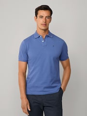 Hackett Embroidered Logo Pique Polo Shirt - Image 2 of 7