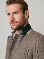 HackettCountry Check Brown Blazer - Image 3 of 7