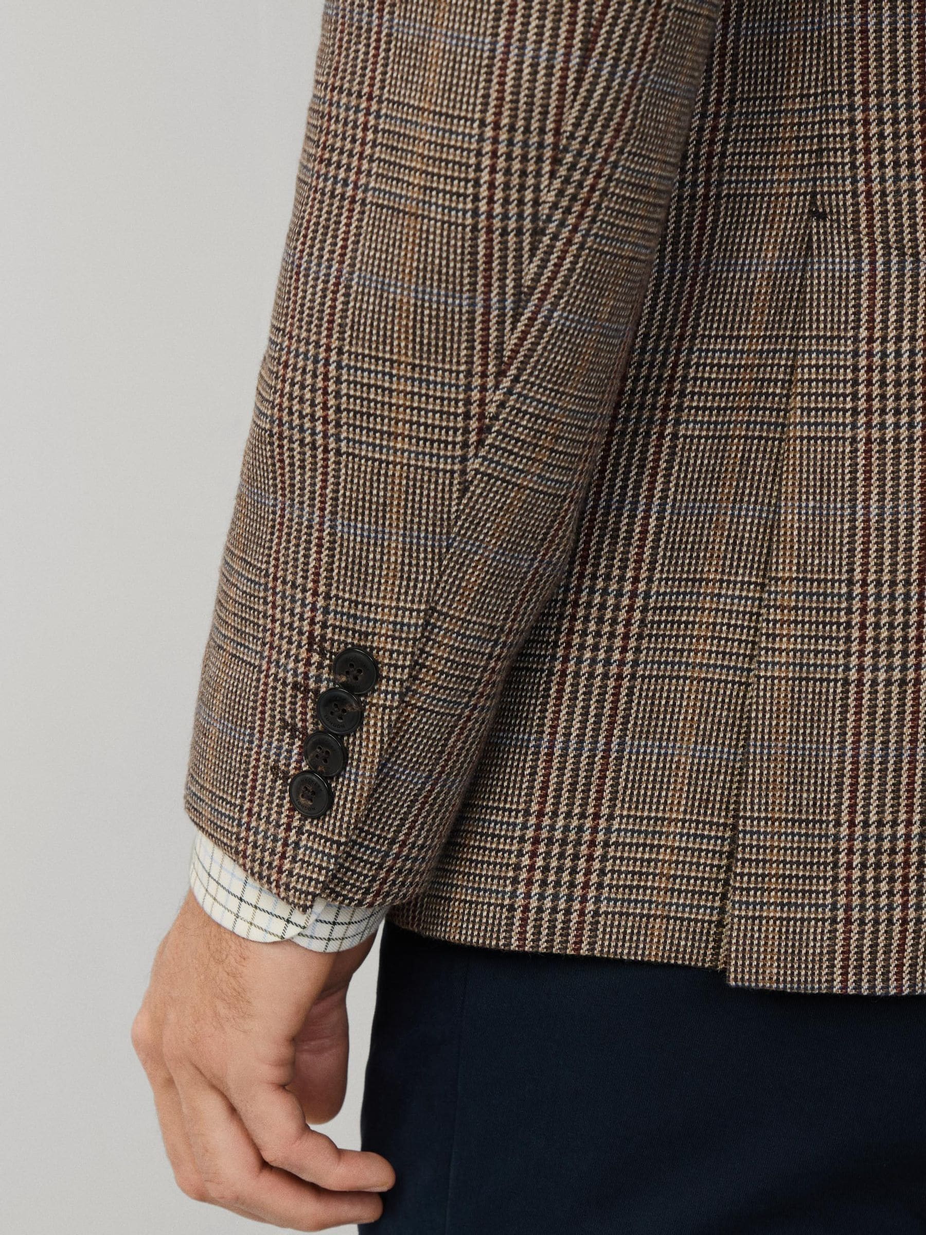 HACKETT LONDON ✨美品✨ウールジャケット　ブラウンチェック Buy Hackett Brown Country Check Blazer from Next USA