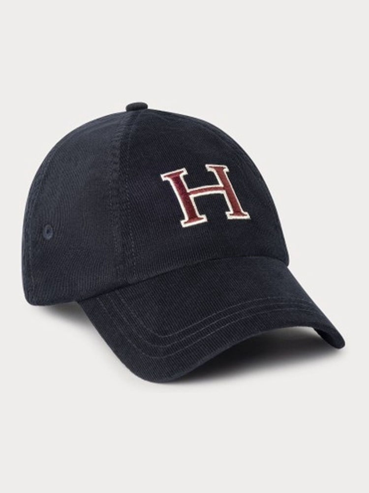Hackett Blue Corduroy H Cap - Image 1 of 3 Hackett Blue Corduroy H Cap - Image 1 of 3