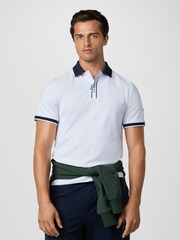 Hackett HS Golf Zip Placket Polo Shirt - Image 1 of 6
