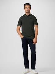 Hackett Golf Manor Tipped Polo Shirt - Image 4 of 7
