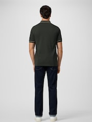 Hackett Golf Manor Tipped Polo Shirt - Image 5 of 7