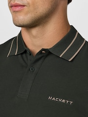 Hackett Golf Manor Tipped Polo Shirt - Image 6 of 7