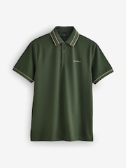 Hackett Golf Manor Tipped Polo Shirt - Image 7 of 7