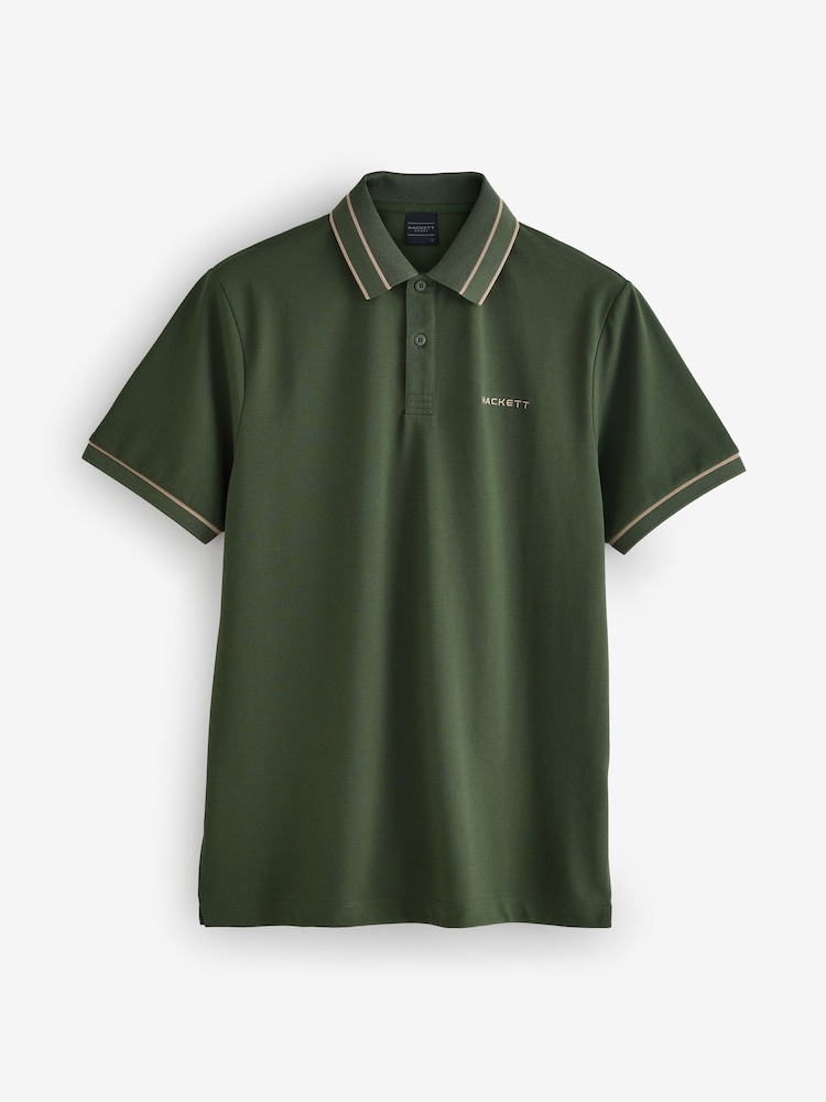 Hackett Golf Manor Tipped Polo Shirt - Image 7 of 7 Hackett Golf Manor Tipped Polo Shirt - Image 7 of 7
