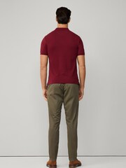 Hackett Embroidered Logo Pique Polo Shirt - Image 5 of 6