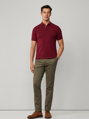 Hackett Embroidered Logo Pique Polo Shirt - Image 6 of 6