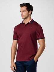 Hackett Multi Tipped Collar Polo Shirt - Image 4 of 6