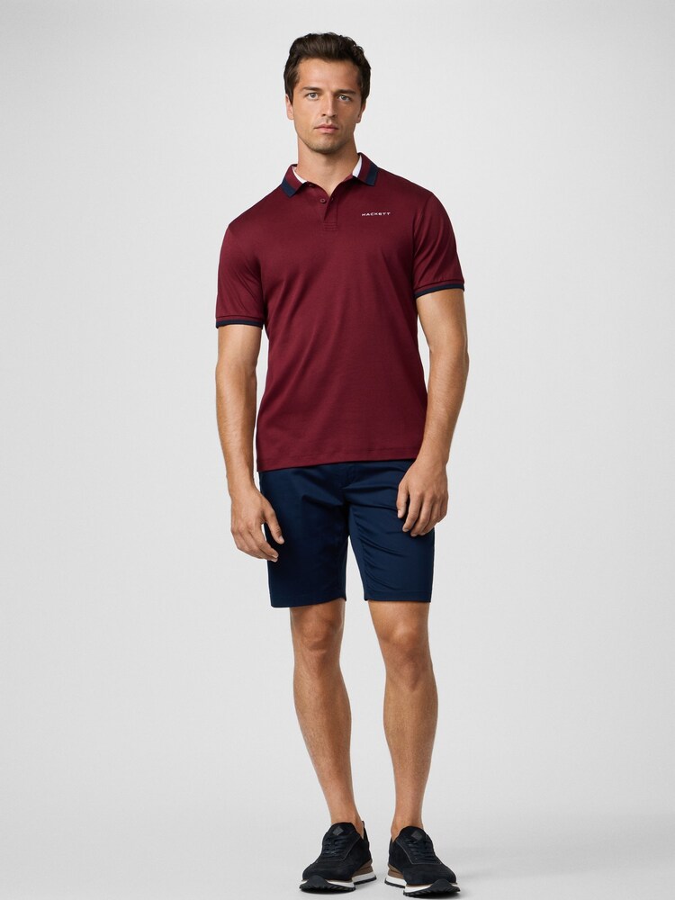 Hackett Multi Tipped Collar Polo Shirt - Image 6 of 6 Hackett Multi Tipped Collar Polo Shirt - Image 6 of 6