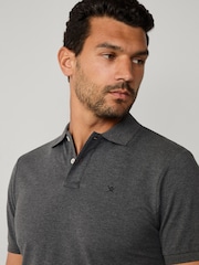 Hackett Embroidered Logo Pique Polo Shirt - Image 3 of 7
