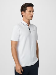 Hackett HS Golf Tech Zip Polo Shirt - Image 4 of 7