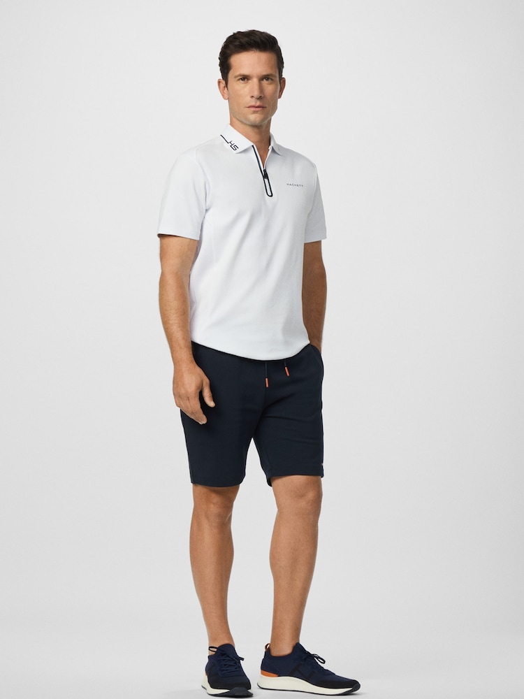 Hackett HS Golf Tech Zip Polo Shirt - Image 7 of 7 Hackett HS Golf Tech Zip Polo Shirt - Image 7 of 7