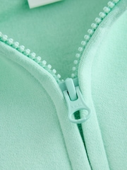 Mint Green Zip Through Hoodie (3mths-7yrs) - Image 4 of 4