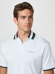 Hackett Multi Tipped Collar Polo Shirt - Image 3 of 7