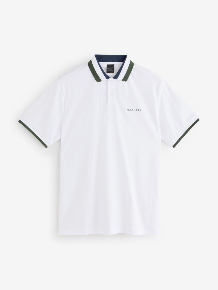 Hackett Multi Tipped Collar Polo Shirt - Image 7 of 7