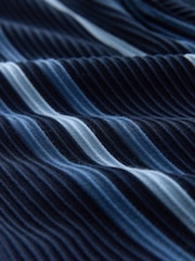 Navy Blue / White Stripe Short Sleeve Jersey Shirt - Image 8 of 8