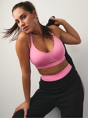 Victoria's Secret Pink Sugar Elevate™ Strappy Comfort Low Impact Sports Bra - Image 3 of 3