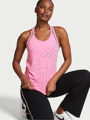 Victoria's Secret Pink Sugar Racerback Mesh Tank Top - Image 1 of 3