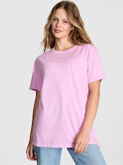 Victoria's Secret PINK Hushed Lilac Purple Oversized T-Shirt - Image 1 of 2
