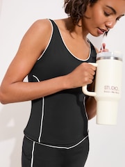 Friends Like These Black Studio Support Sports Tank - Image 4 of 6