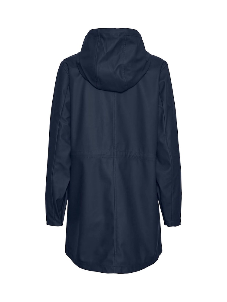 VERO MODA Dark Blue Water Resistant Jacket - Image 5 of 5 VERO MODA Dark Blue Water Resistant Jacket - Image 5 of 5