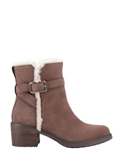 TOMS Hailey Buckle Ankle Brown Boots - Imagen 1 de 4