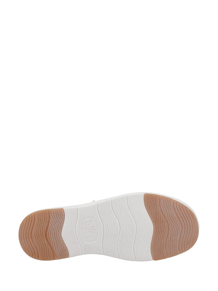 Heydude Wendy Nova Shimmer White Shoes - صورة 5 من 5