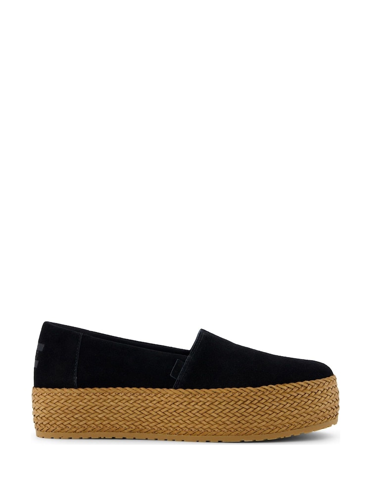 TOMS Valencia Black Espadrilles - Image 1 of 3 TOMS Valencia Black Espadrilles - Image 1 of 3