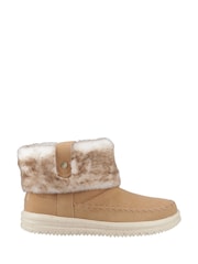 HEYDUDE Camden Cuff Classic Cosy Brown Boots - Imagem 1 de 4