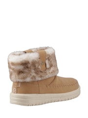 HEYDUDE Camden Cuff Classic Cosy Brown Boots - Imagem 3 de 4