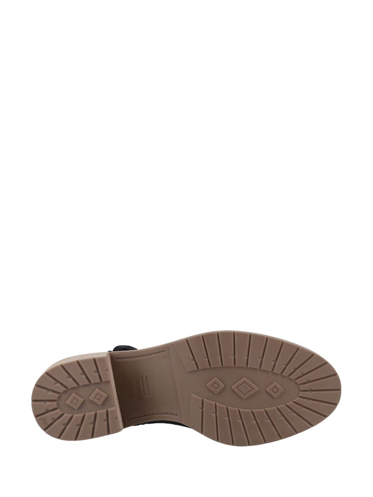 TOMS Hailey Buckle Ankle Black Boots - Image 5 of 5 TOMS Hailey Buckle Ankle Black Boots - Image 5 of 5