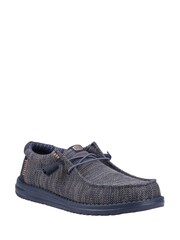 HEYDUDE Blue Wally Stretch Mesh Shoes - Image 1 of 4