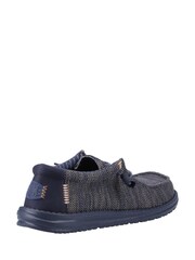 HEYDUDE Blue Wally Stretch Mesh Shoes - Image 4 of 4