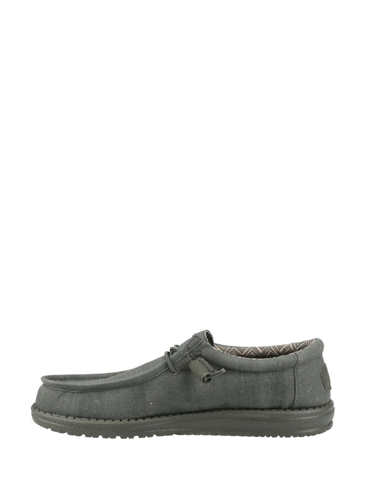 HEYDUDE Wally Stretch Canvas Shoes - Image 2 of 5