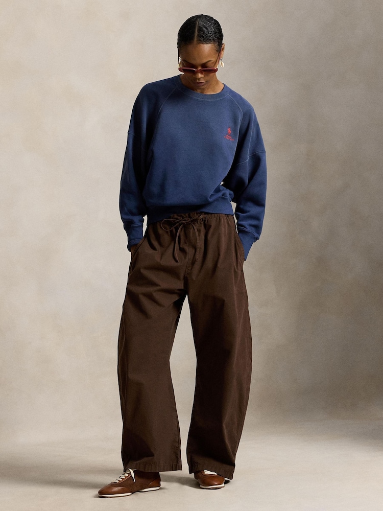 Polo Ralph Lauren Blue Knit Pullover Sweatshirt - Image 2 of 4 Polo Ralph Lauren Blue Knit Pullover Sweatshirt - Image 2 of 4