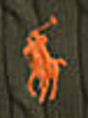 Polo Ralph Lauren Harvest Olive Kimberly Long Sleeve Pull Over Jumper - Image 6 of 6