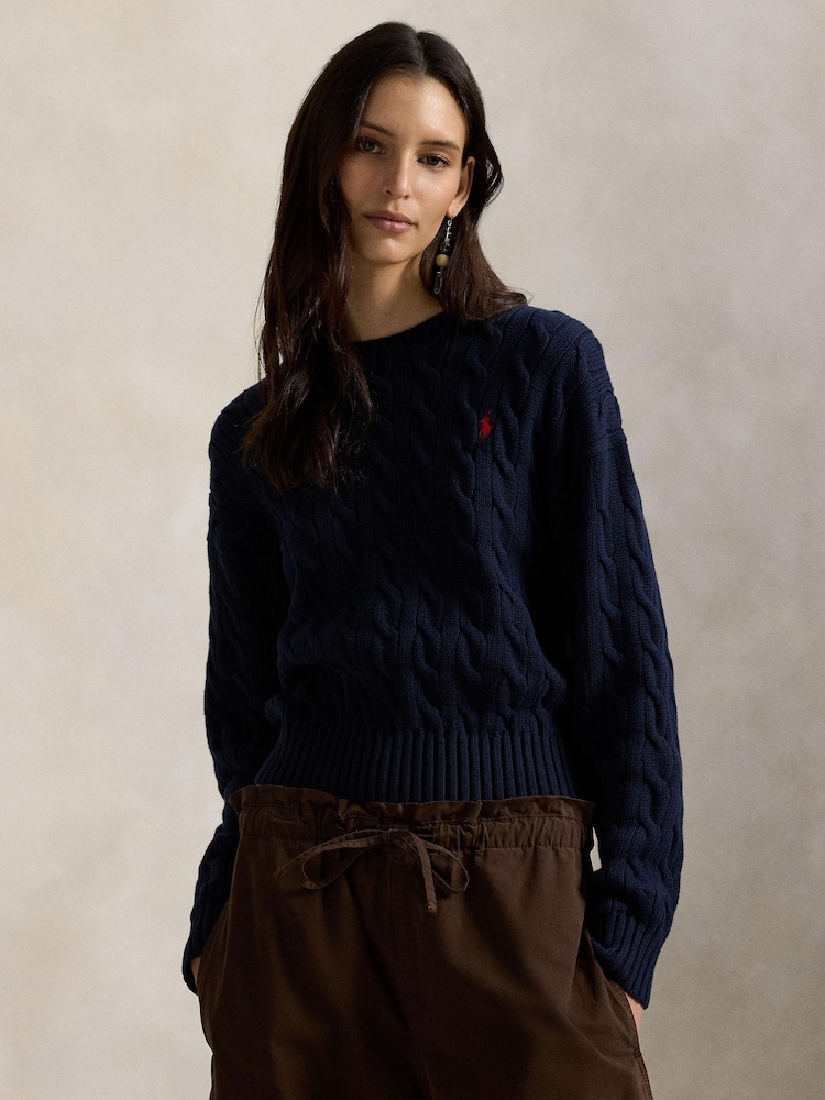 Polo Ralph Lauren Blue Sweater Pullover Jumper - Image 1 of 6