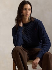 Polo Ralph Lauren Blue Sweater Pullover Jumper - Image 3 of 6