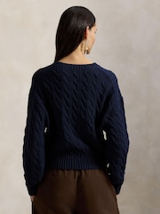 Polo Ralph Lauren Blue Sweater Pullover Jumper - Image 4 of 6