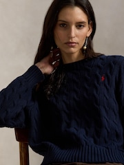 Polo Ralph Lauren Blue Sweater Pullover Jumper - Image 5 of 6