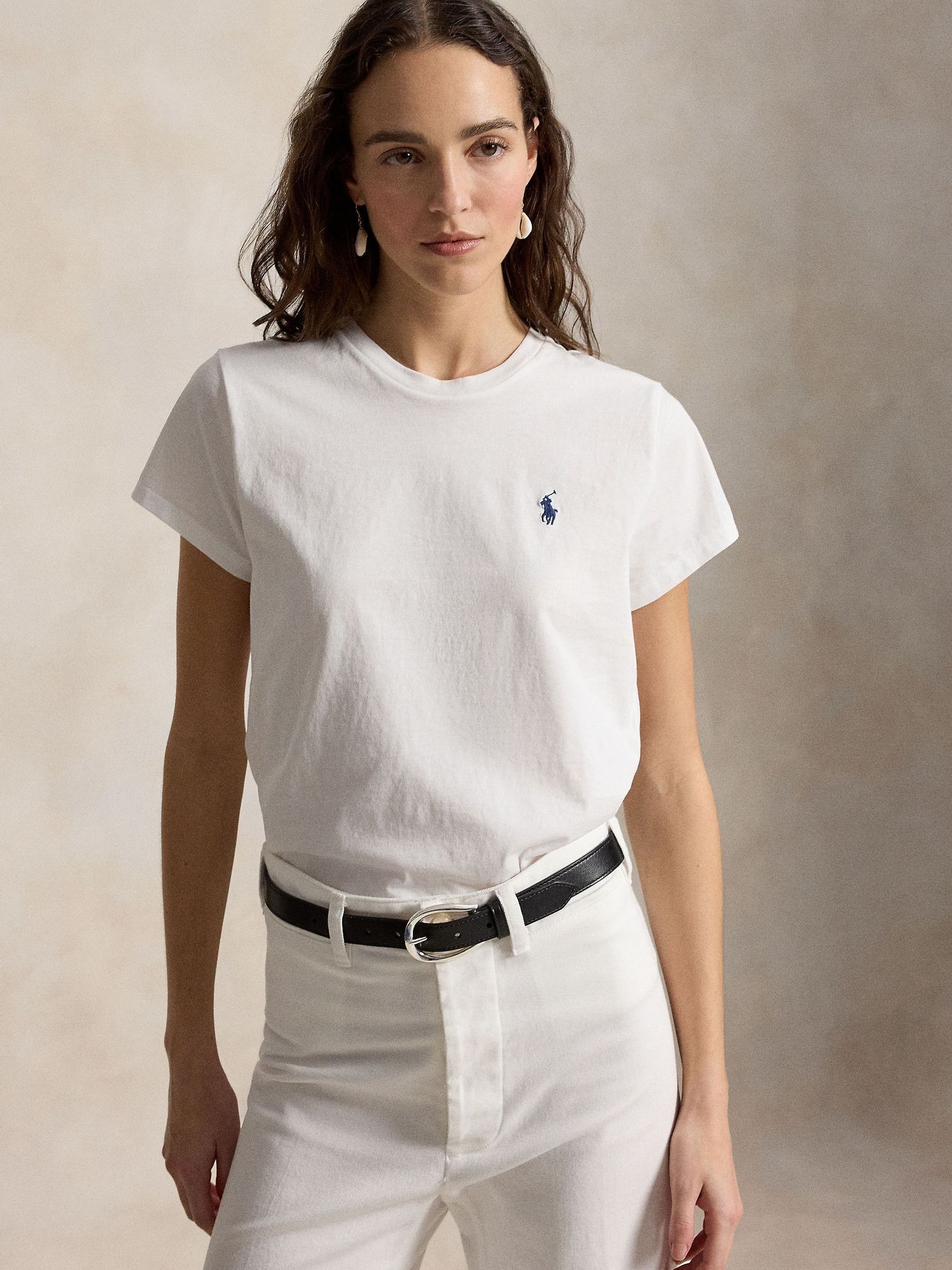 Buy Polo Ralph Lauren White Knit T-Shirt from Next Canada