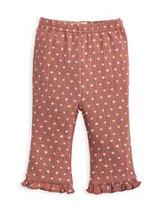 Mamas & Papas Pink Flowerbed Jersey Top & Bottoms Set - Image 3 of 3