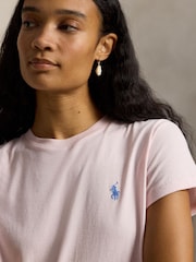 Polo Ralph Lauren Pink Knit T-Shirt - Image 4 of 4