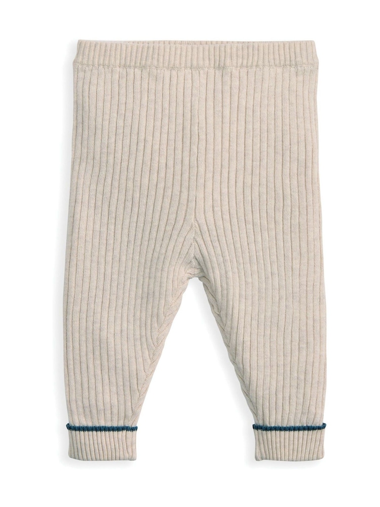 Mamas & Papas Hot Air Balloon Brown Knit Top & Leggings Set - Image 3 of 3 Mamas & Papas Hot Air Balloon Brown Knit Top & Leggings Set - Image 3 of 3