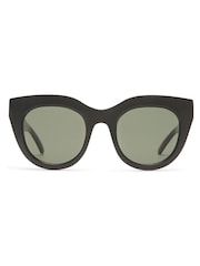 Le Specs Black Air Heart Sunglasses - Image 3 of 5