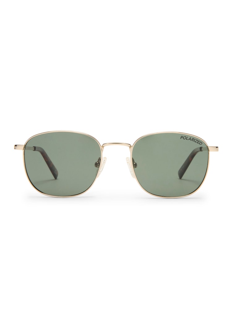 Le Specs Gold Deux Sunglasses - Image 2 of 5