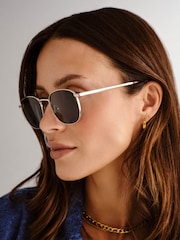 Le Specs Gold Deux Sunglasses - Image 4 of 5