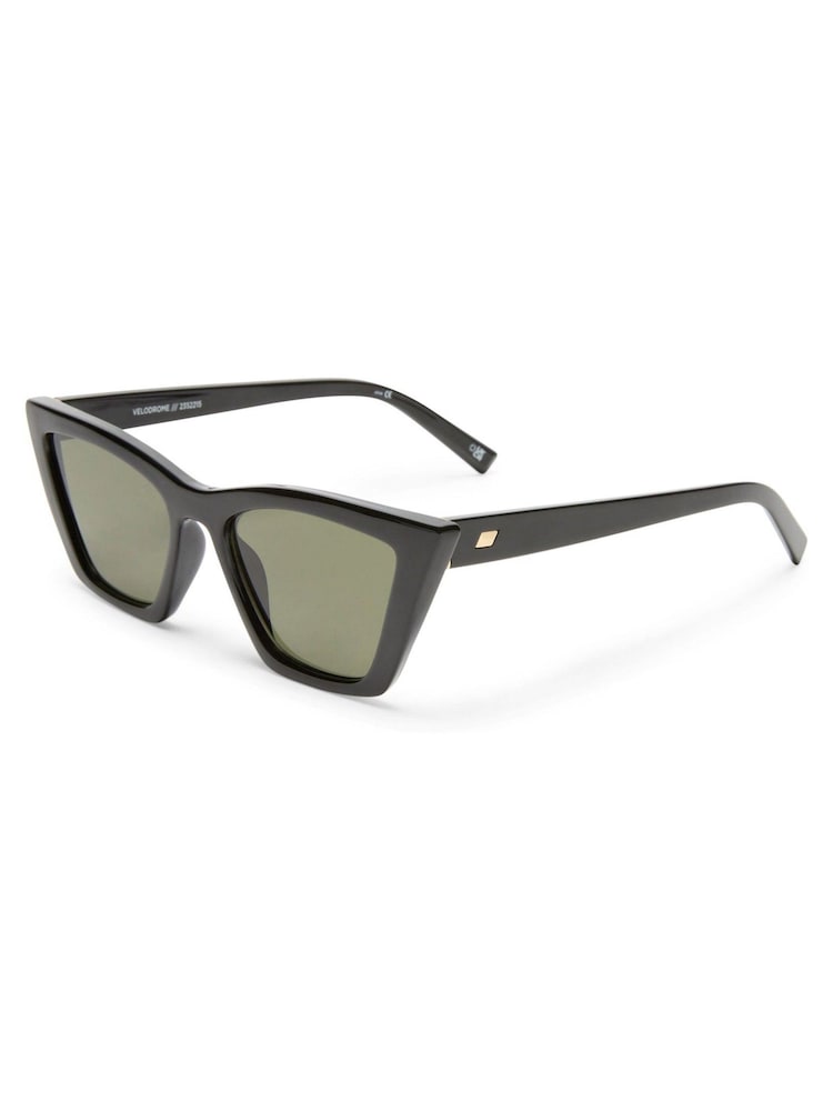 Le Specs Black Velodrome Sunglasses - Image 2 of 5